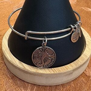 Alex and Ani "Scorpio" Charm Expandable Bracelet